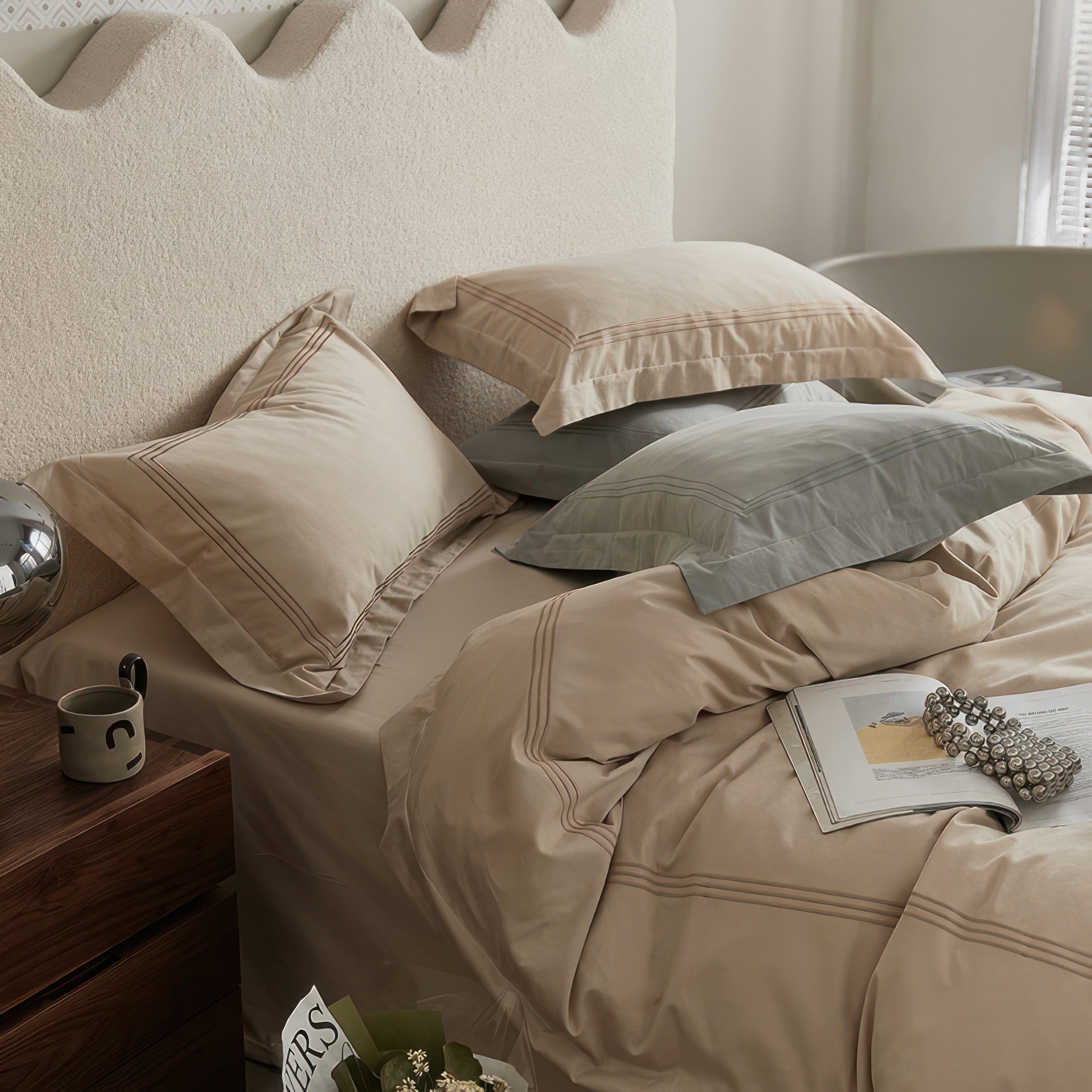 Celine Beige - Bedding Set