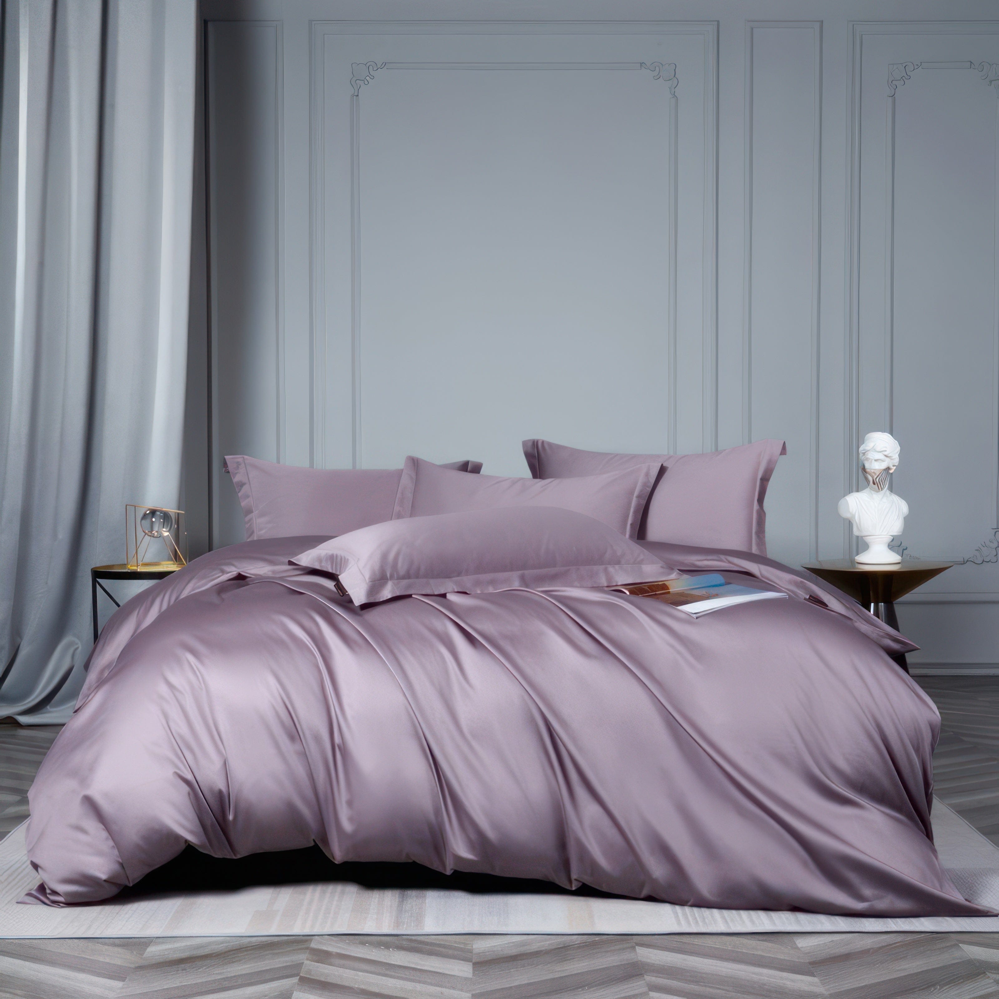 Minimalist Luxe Violet - Bedding Set