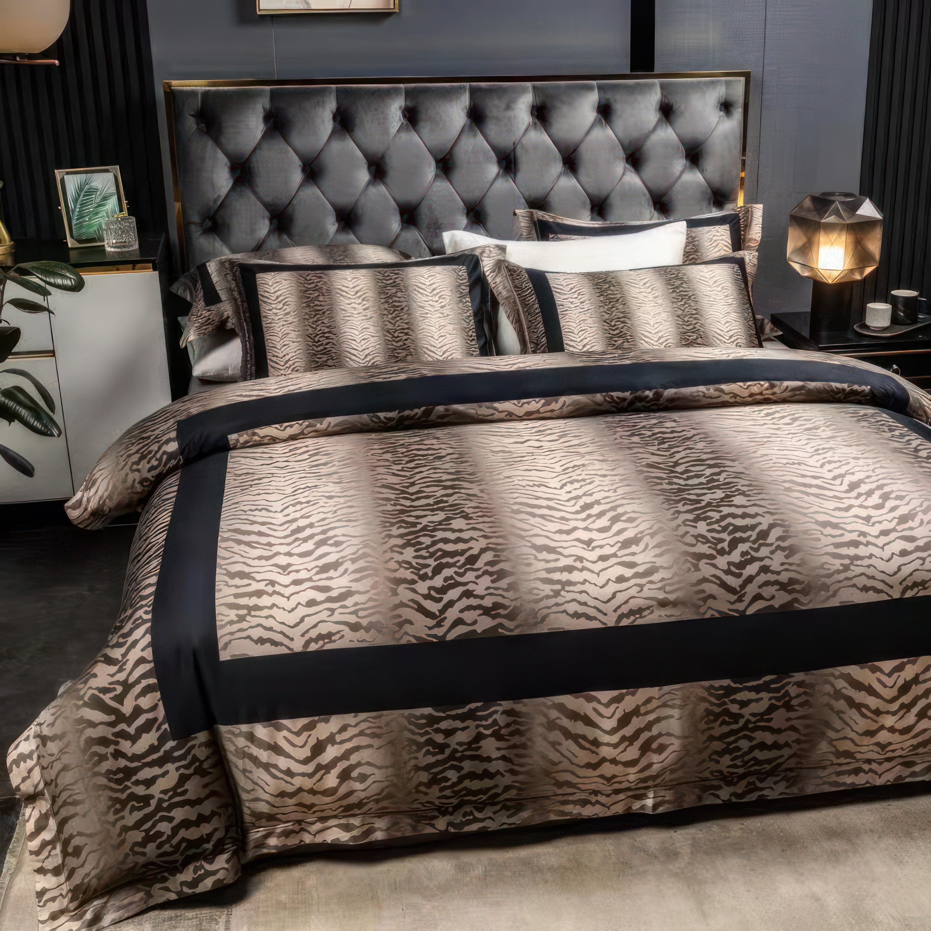 Tiger Print- Bedding Set