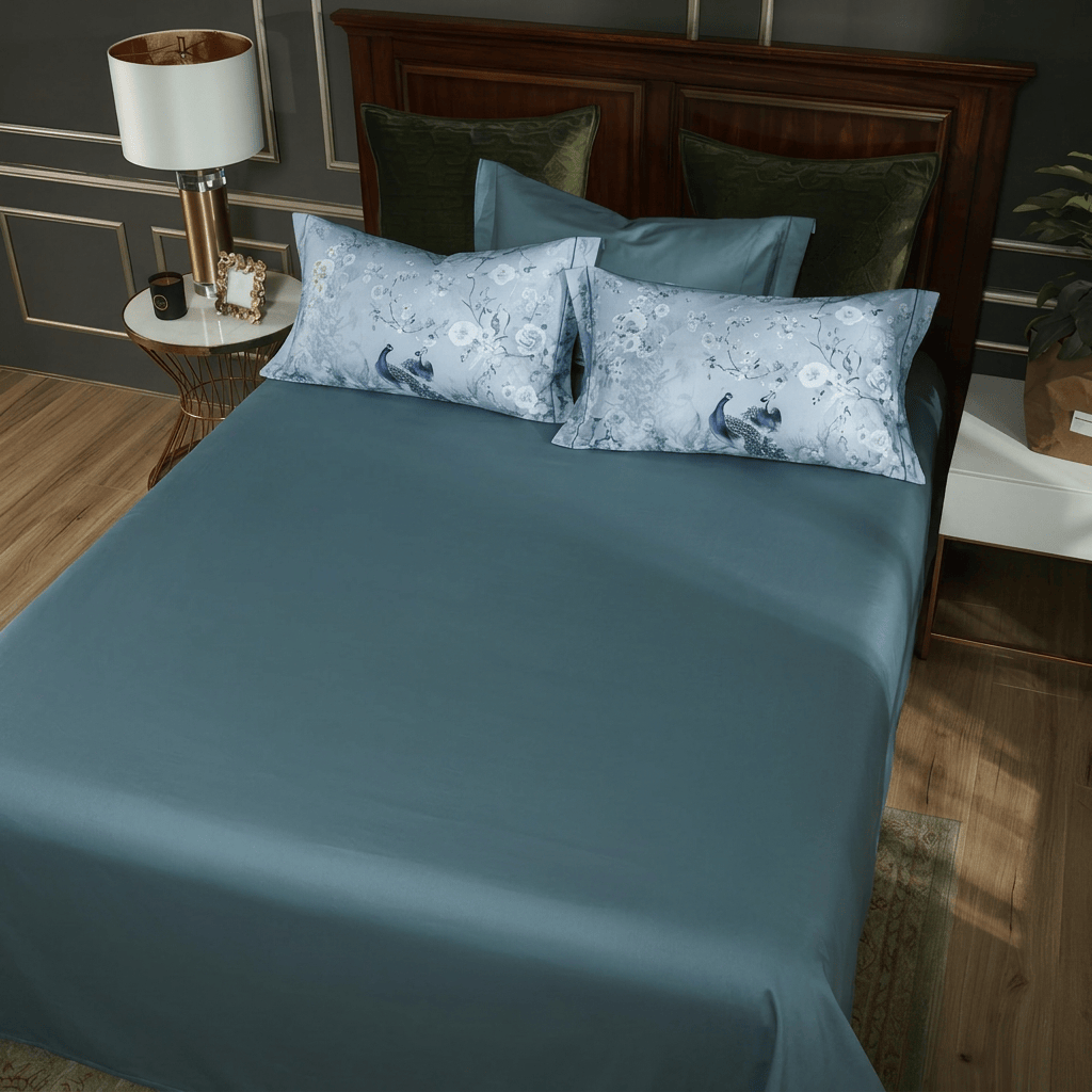 Blue Birds - Flat Sheet