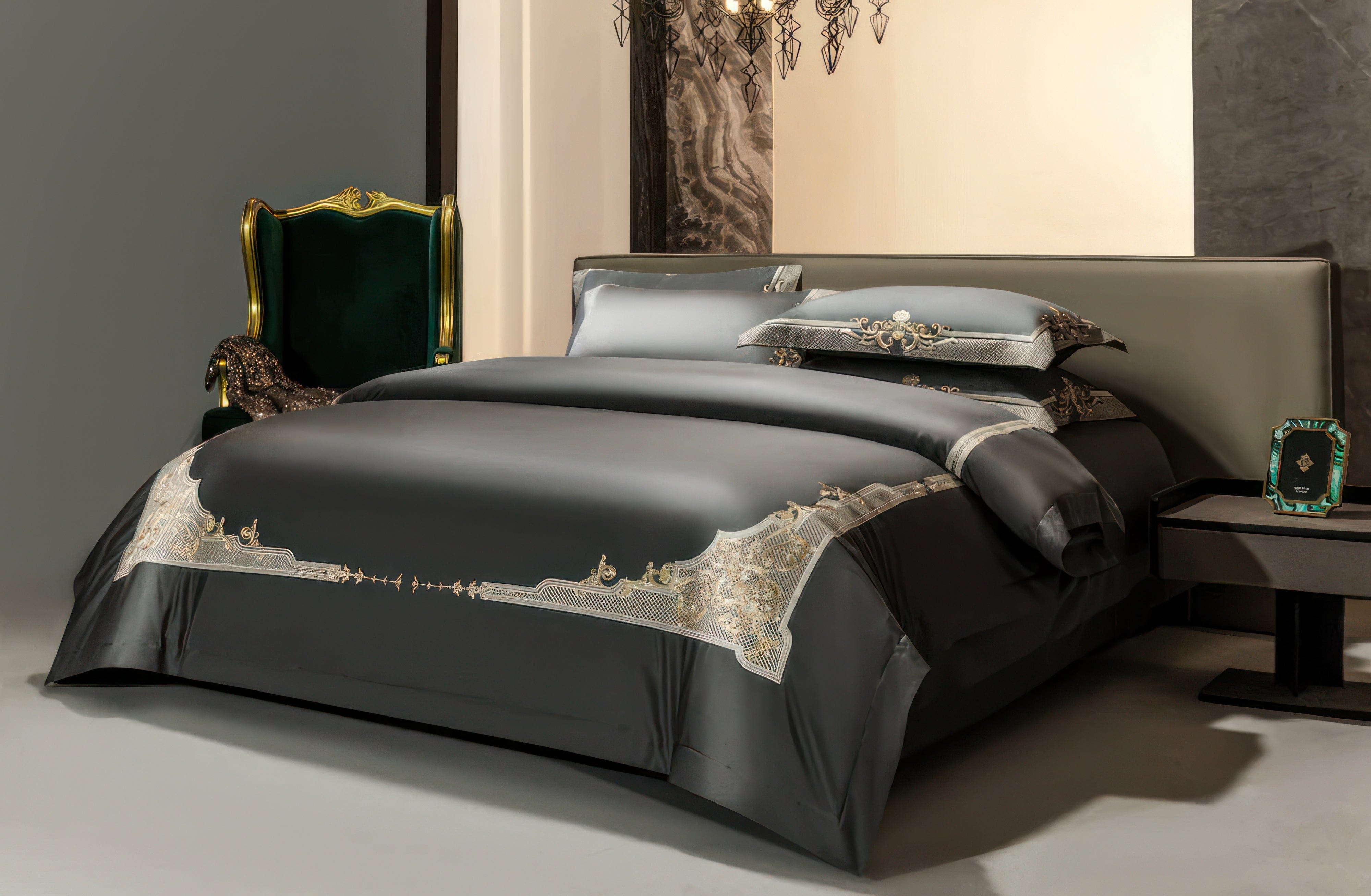 Royal Grey 1000TC - Bedding Set