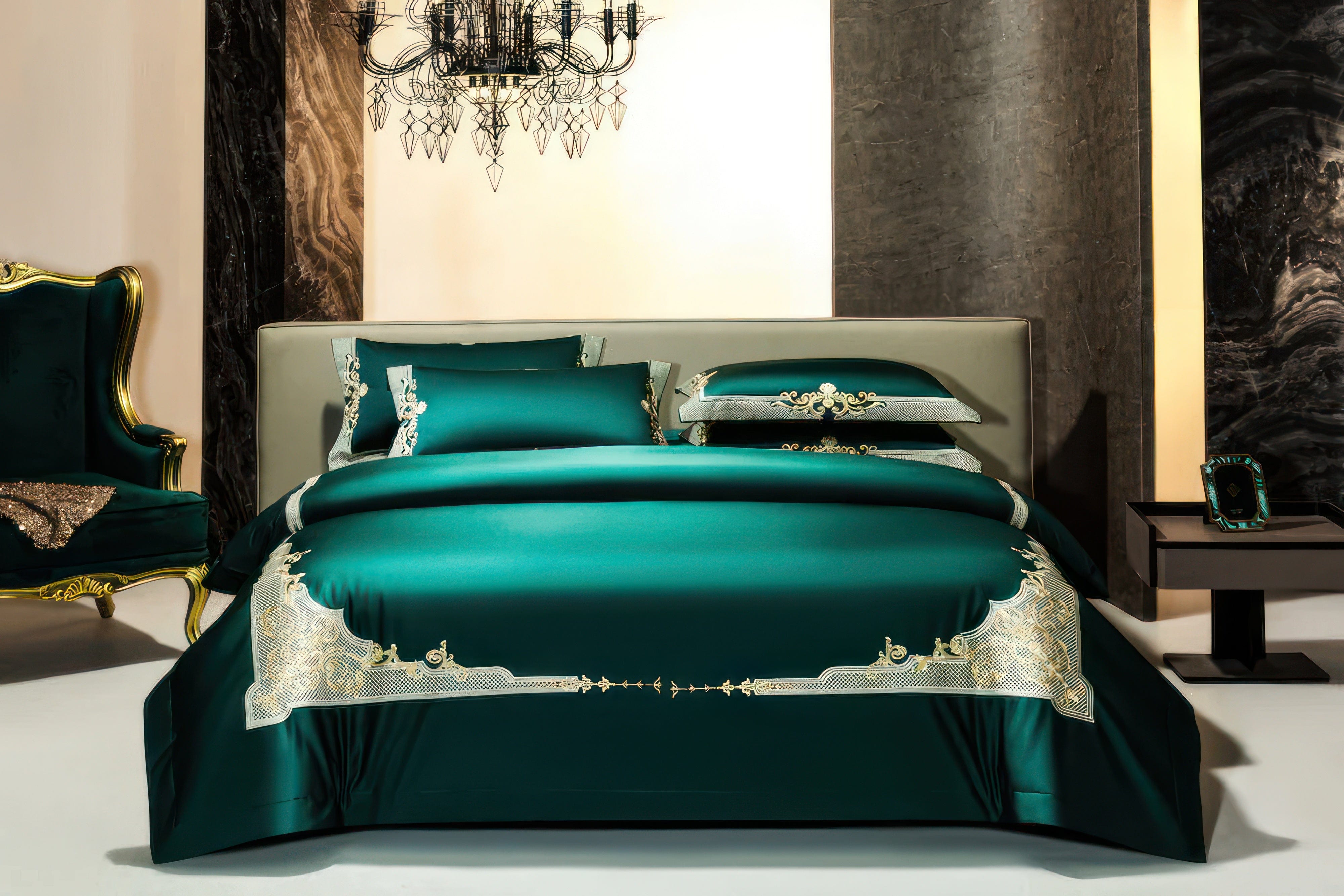 Royal Green 1000TC - Bedding Set