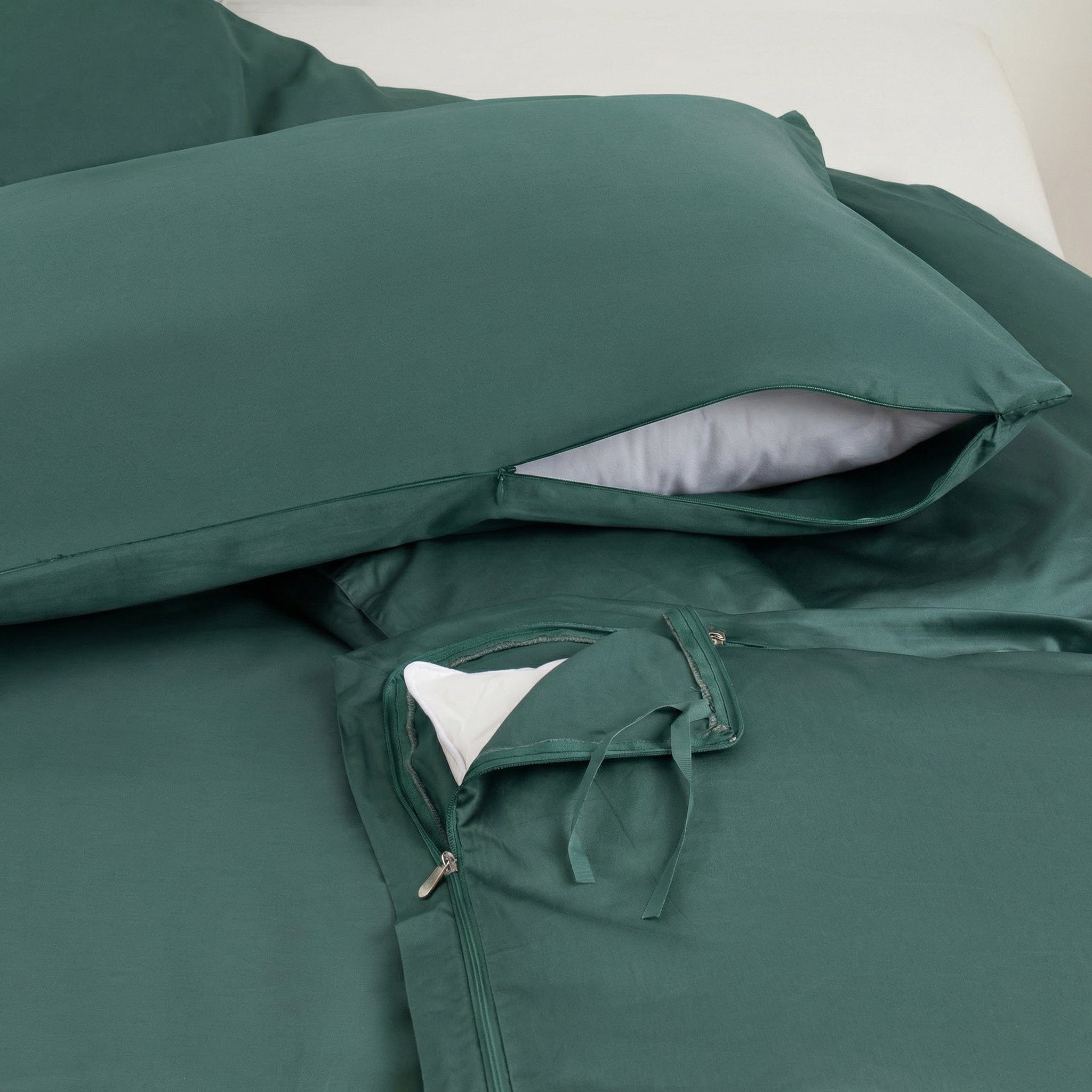 Forest Teal – Duvet Cover Set (Easy Change)