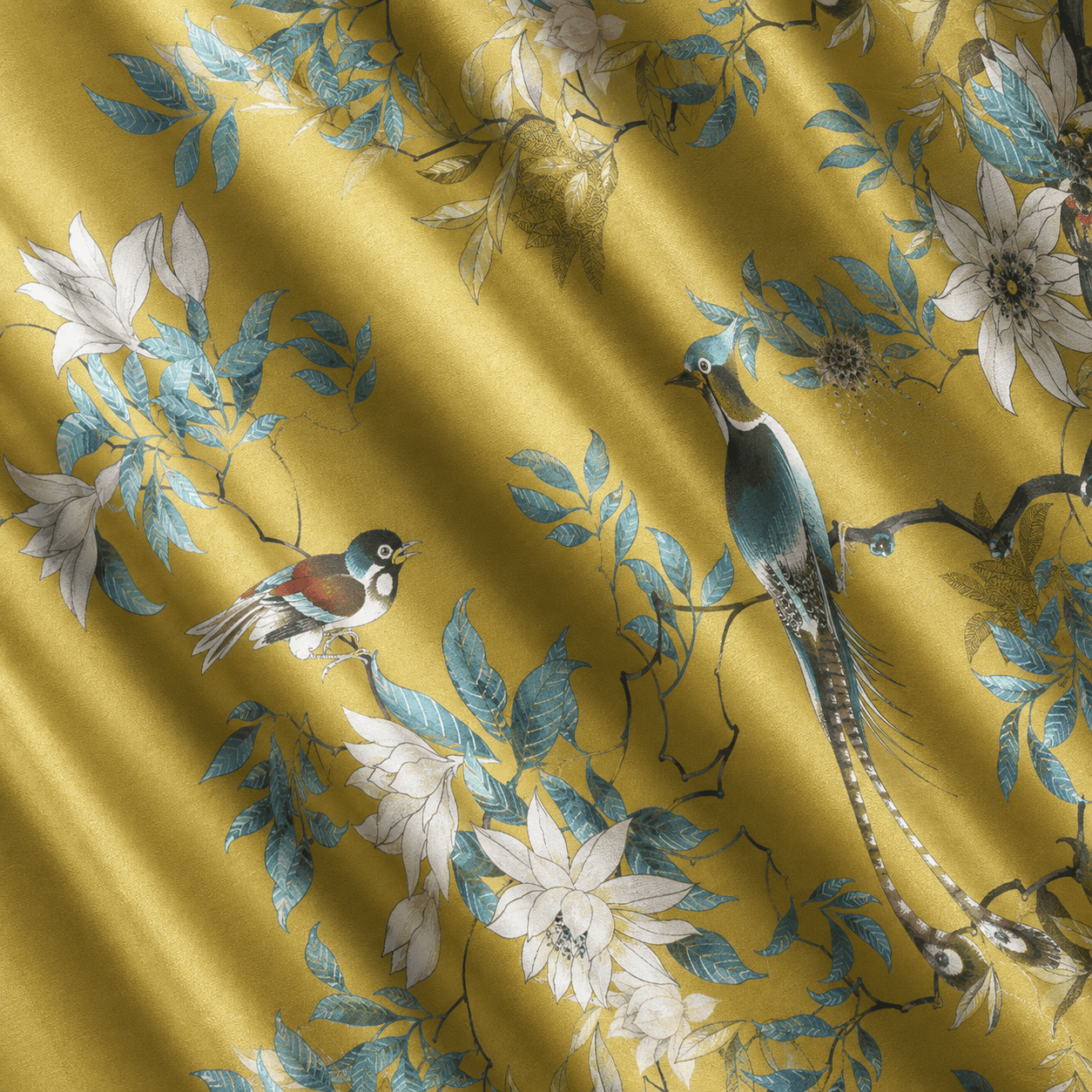 Golden Birds - Bedding Set