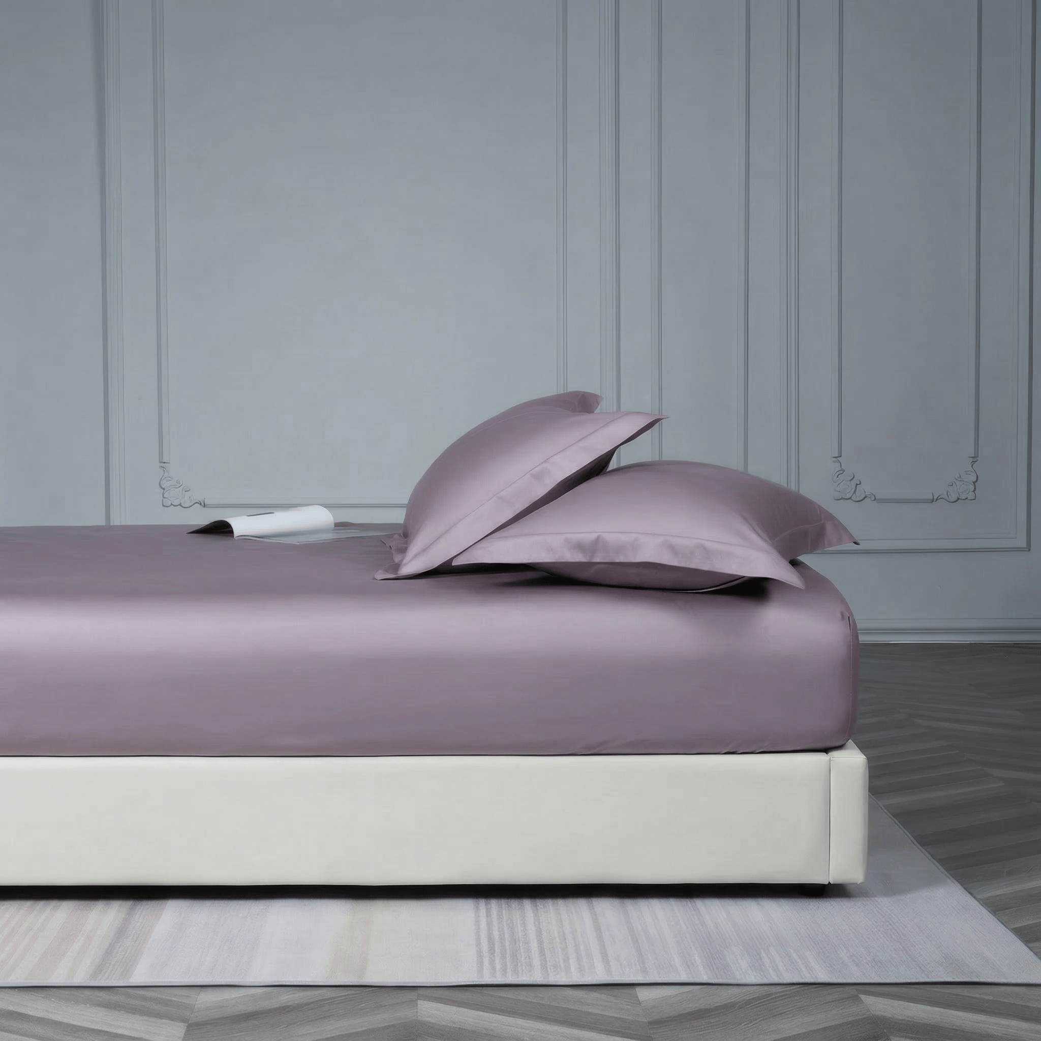 Minimalist Violet - Bed Sheet