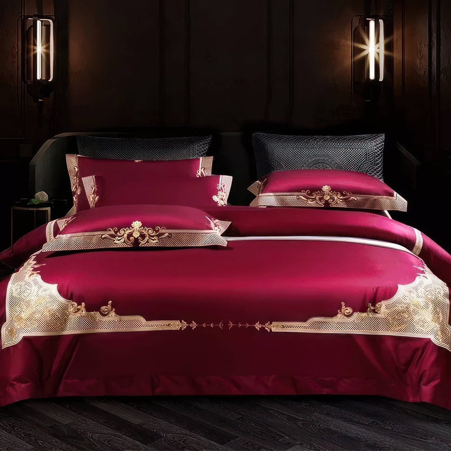 Royal Burgundy 1000TC - Bedding Set – Holsper