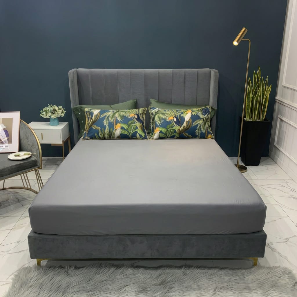 Tucano Green - Fitted Sheet