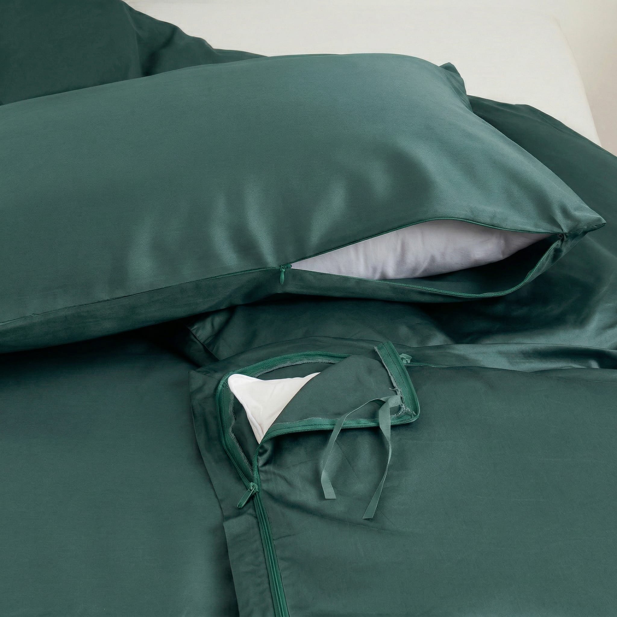 Forest Teal – Duvet Cover Set (Easy Change)