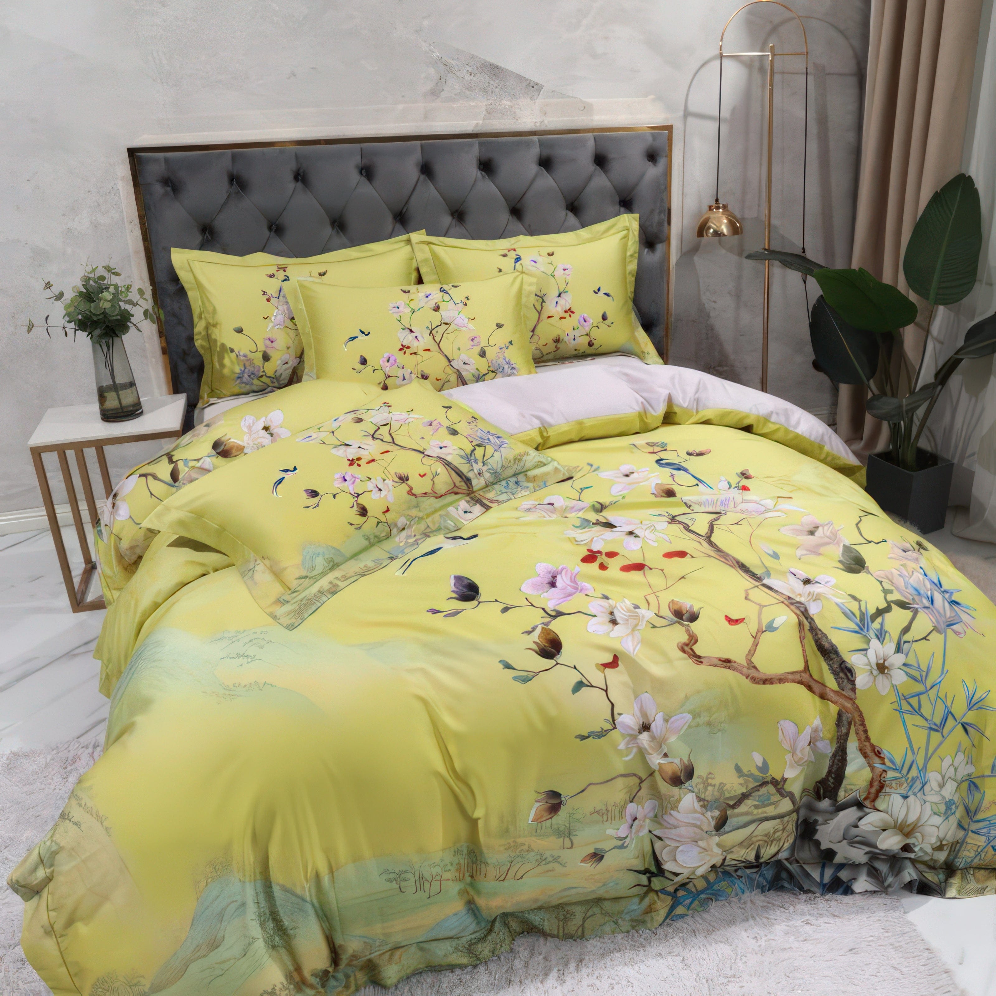 Yellow Notes - Bedding Set