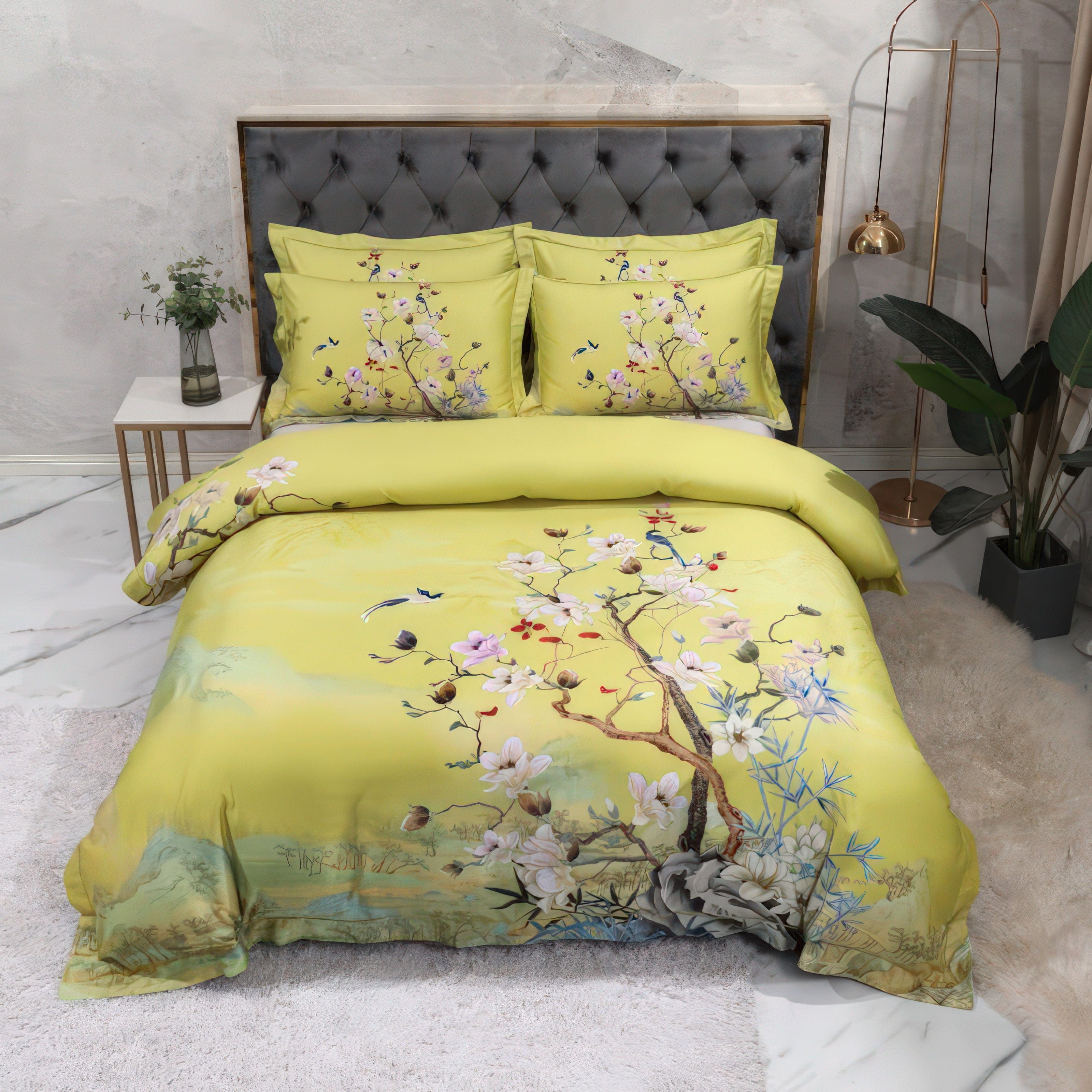 Yellow Notes - Bedding Set