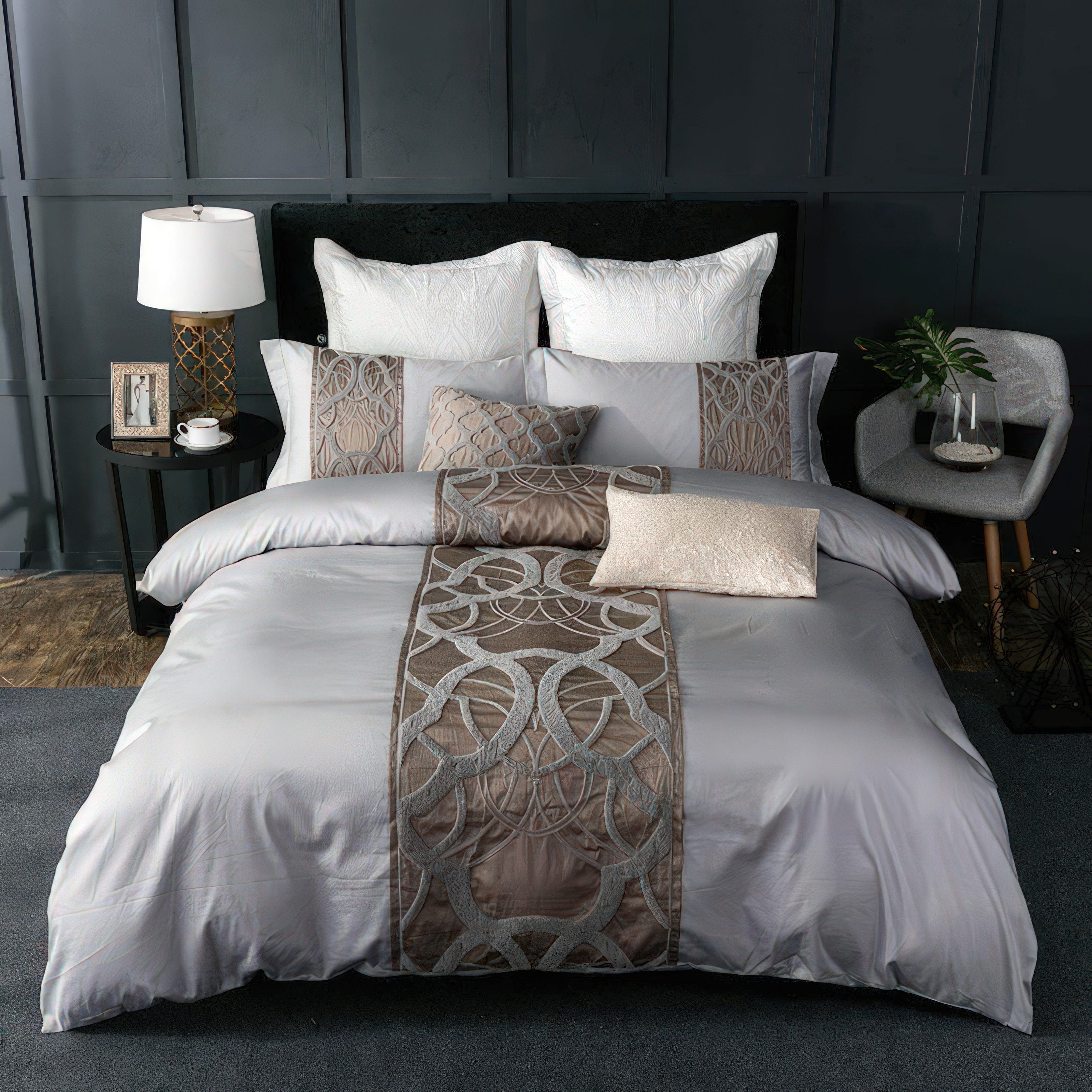 Grey Luxury 60S - Bedding Set