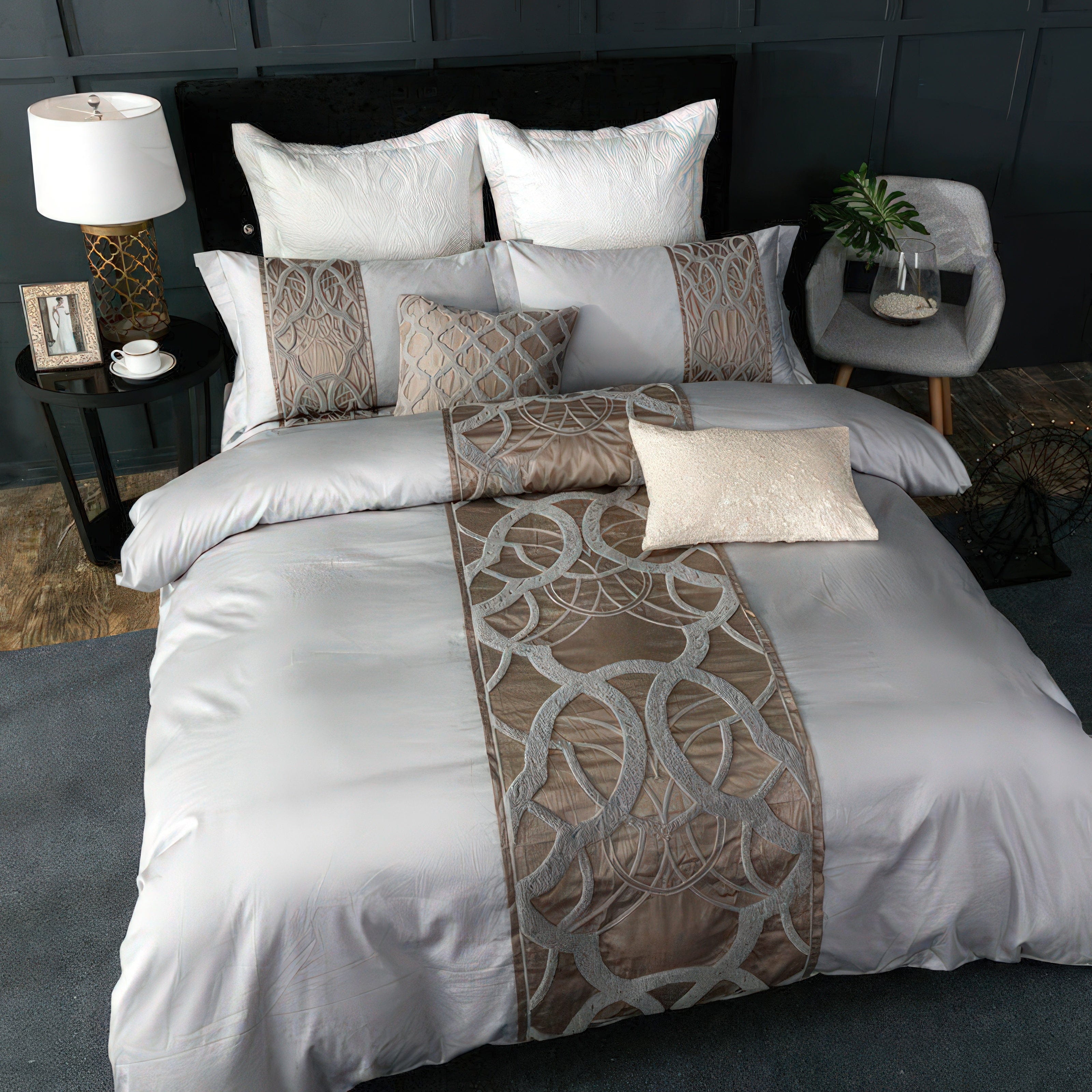 Grey Luxury 60S - Bedding Set