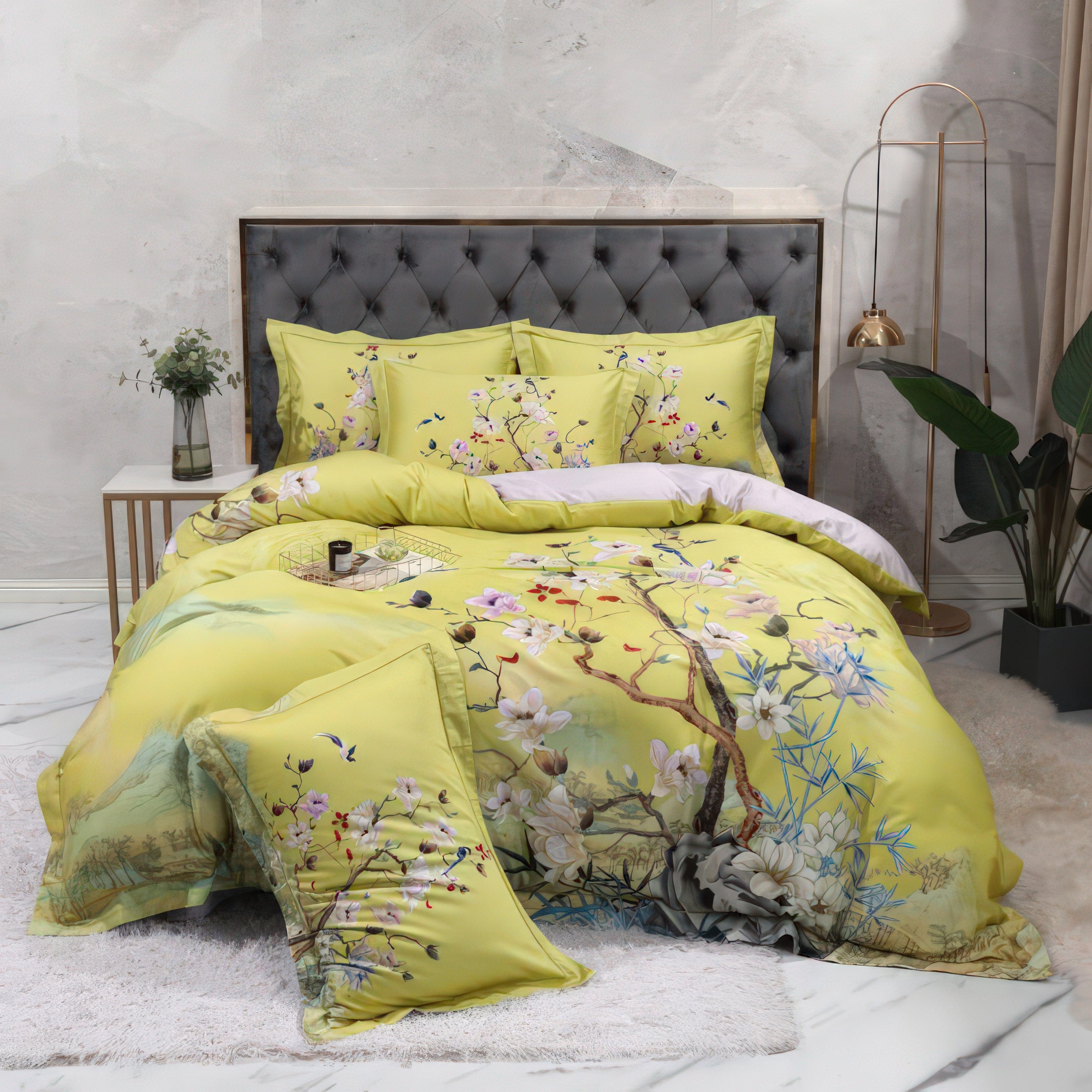 Yellow Notes - Bedding Set