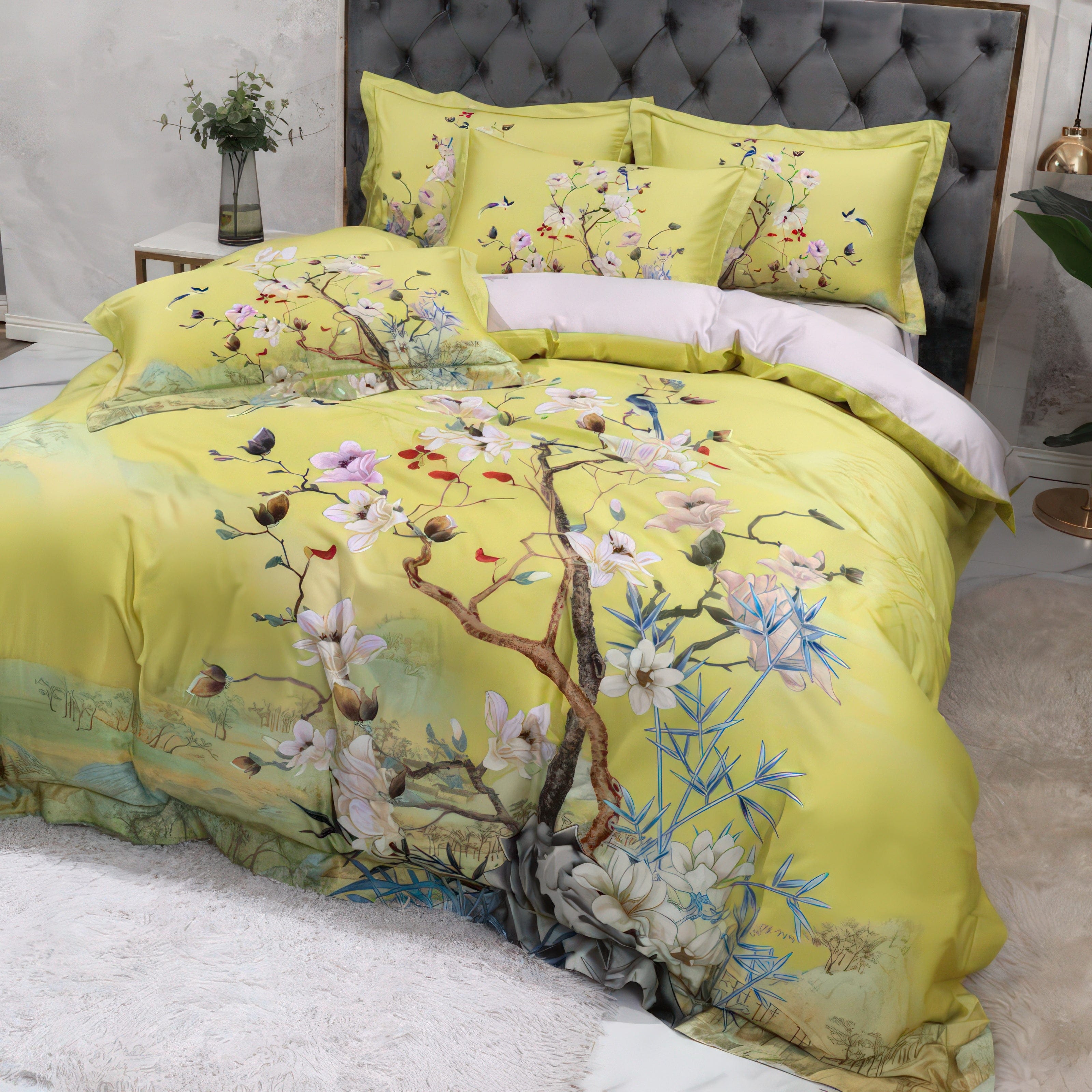 Yellow Notes - Bedding Set